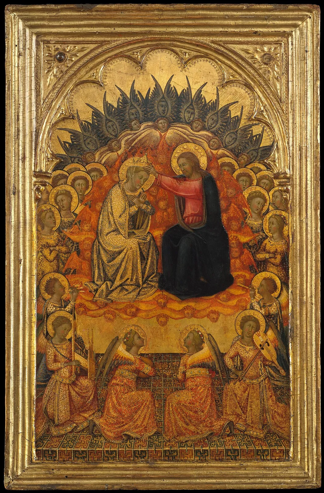 The Coronation of the Virgin by Niccolò di Buonaccorso