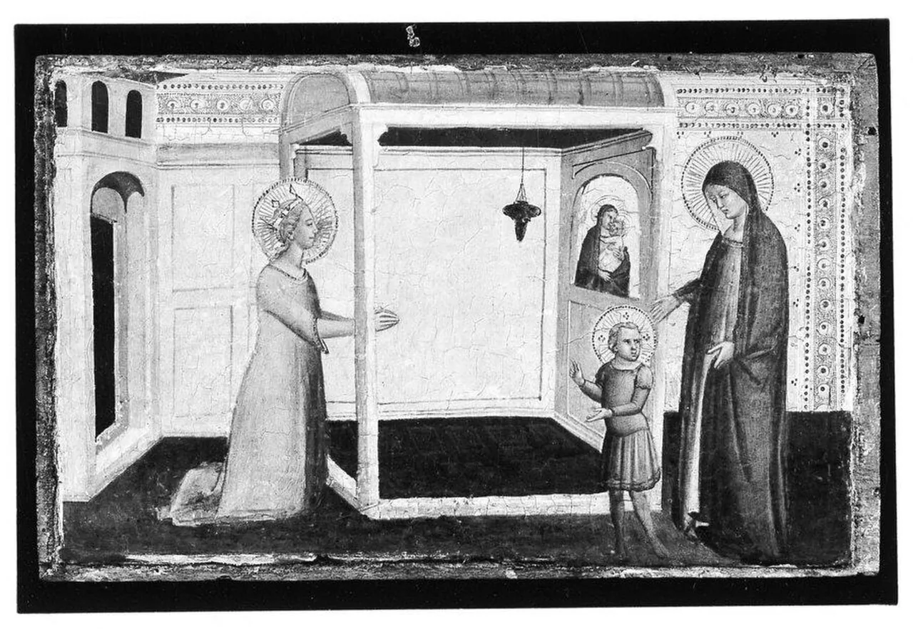 The Vision of Saint Catherine of Alexandria by Master of the Orcagnesque Misericordia