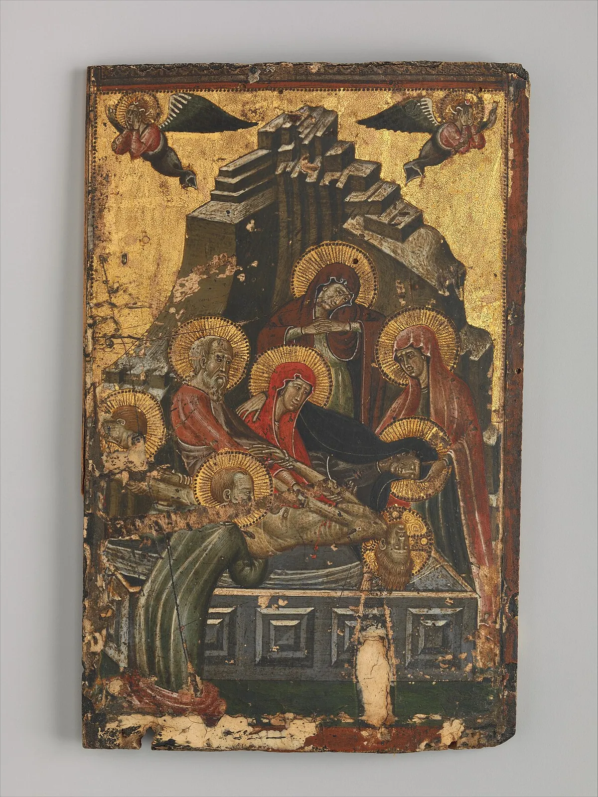 The Entombment by Master of Forlì