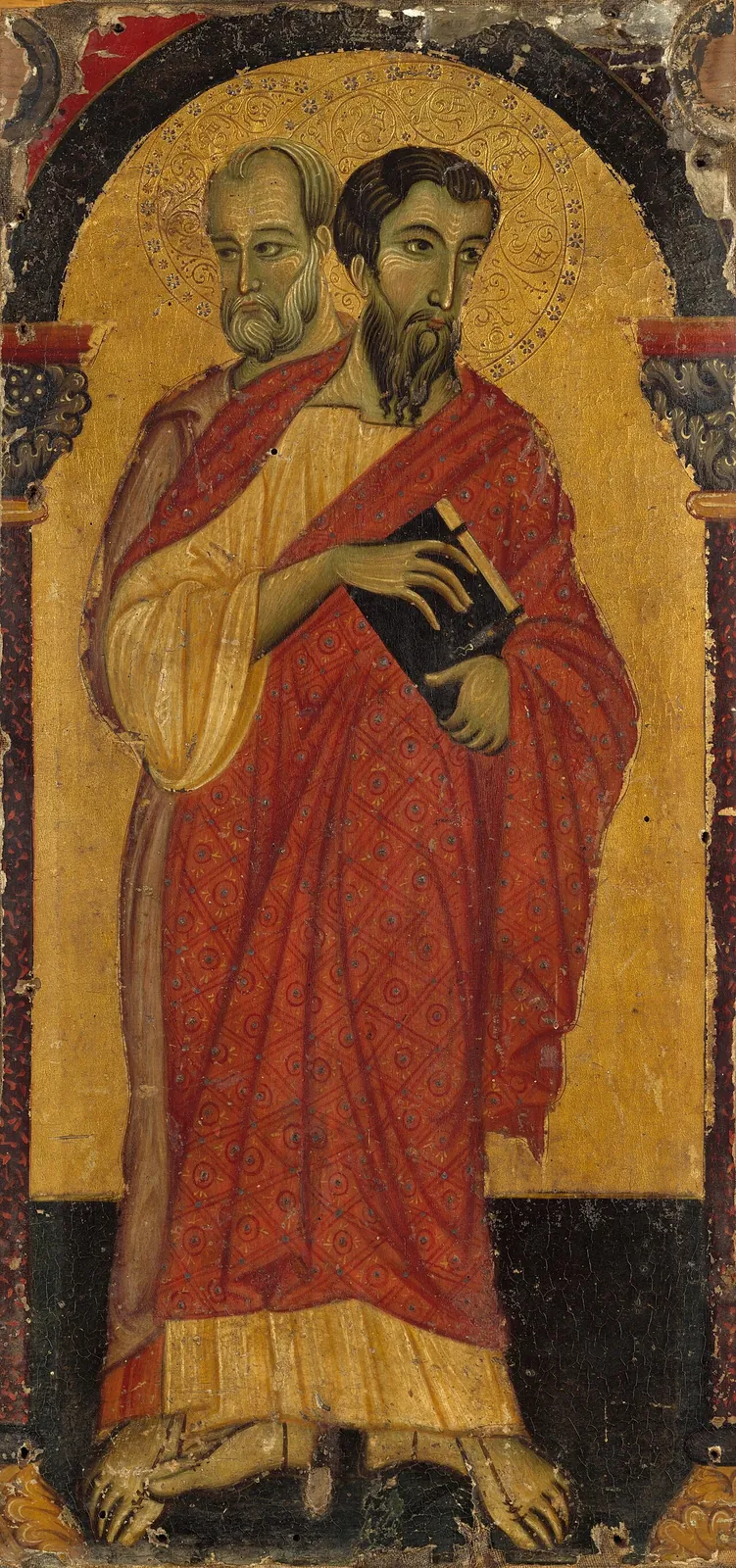 Saints Bartholomew and Simon by Master of Saint Francis