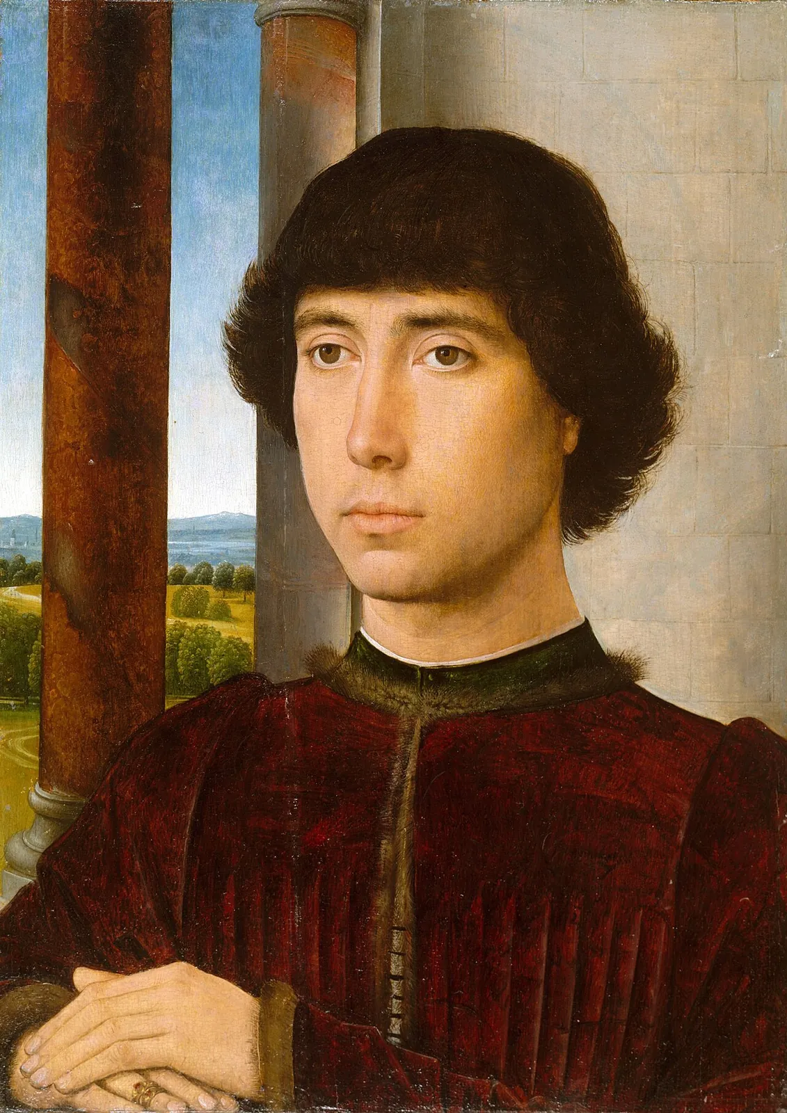Portrait of a Young Man by Hans Memling