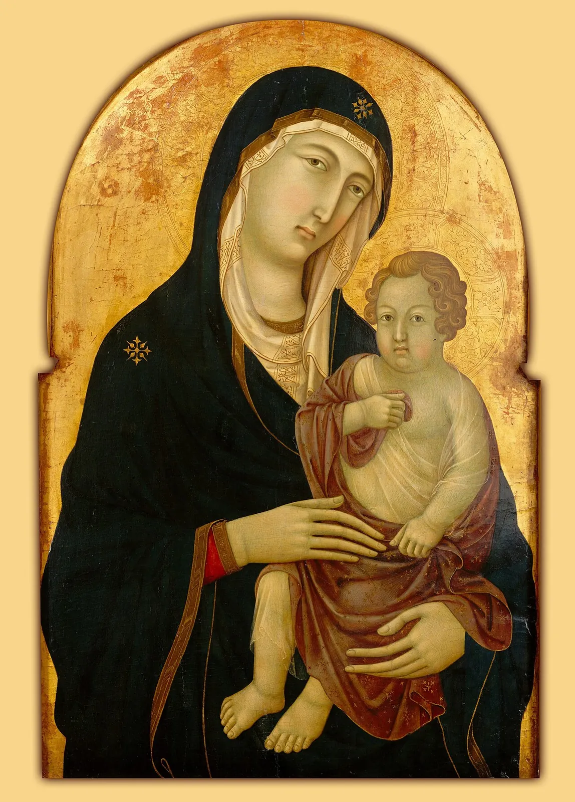 Madonna and Child by Ugolino da Siena (Ugolino di Nerio)