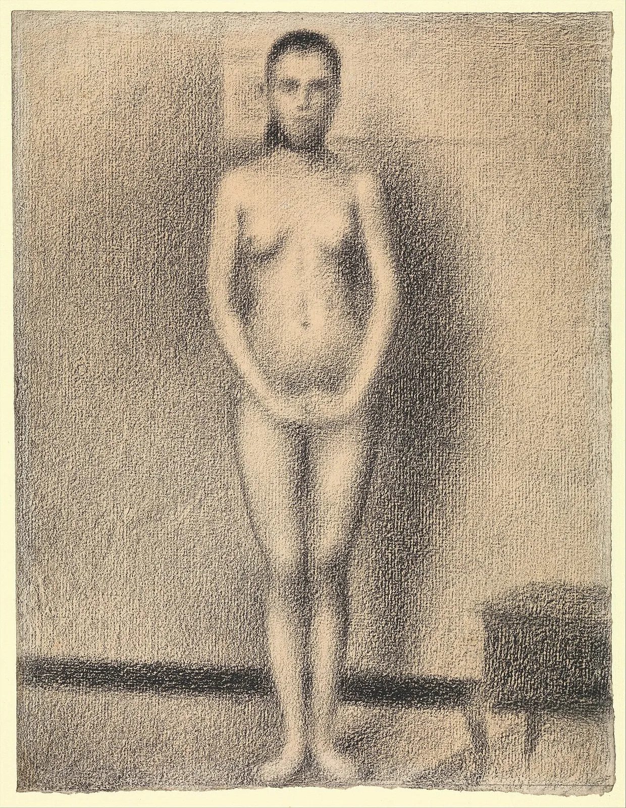 Study for "Poseuses" by Georges Seurat