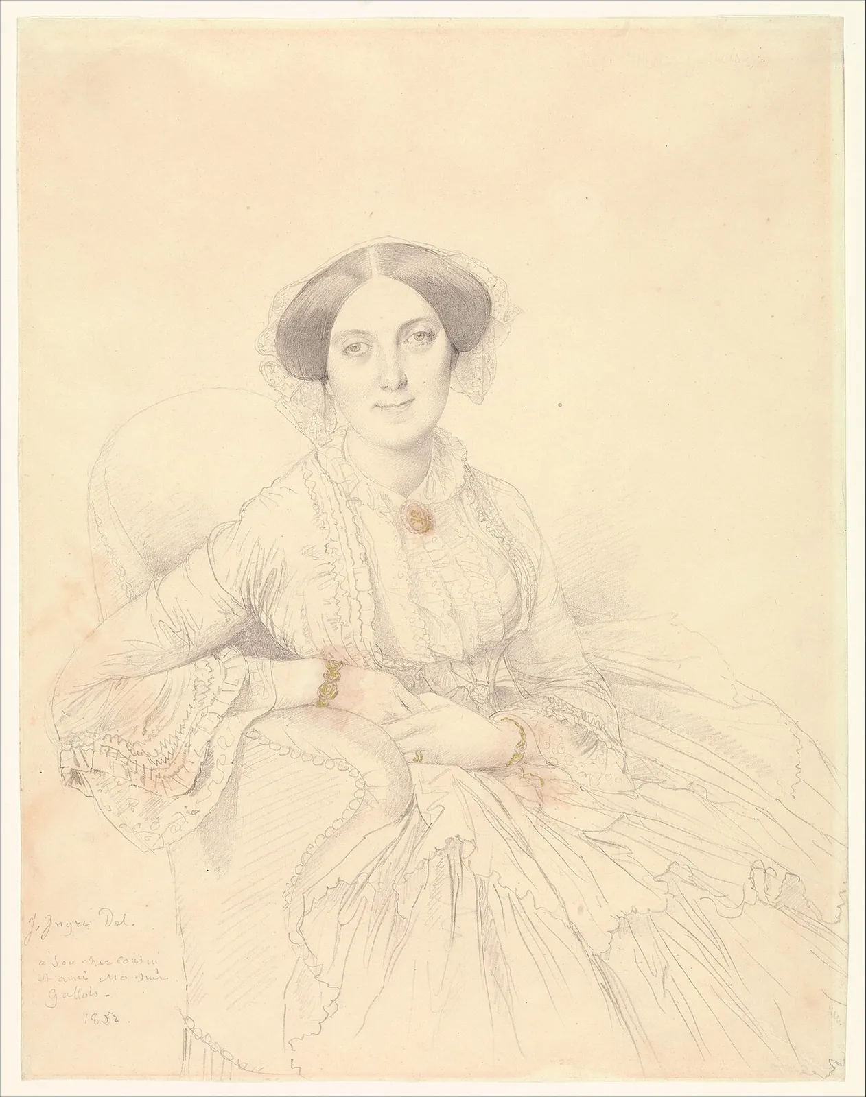 Madame Félix Gallois by Jean Auguste Dominique Ingres