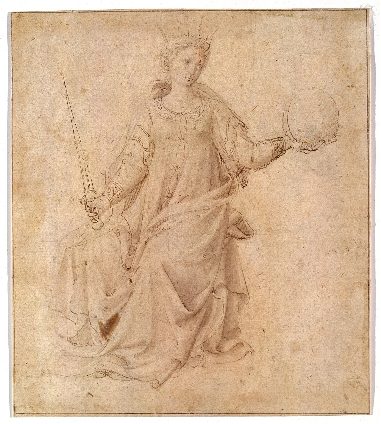 Justice by Fra Angelico (Guido di Pietro)