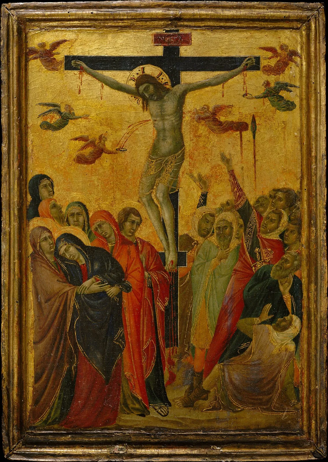 The Crucifixion by Segna di Buonaventura