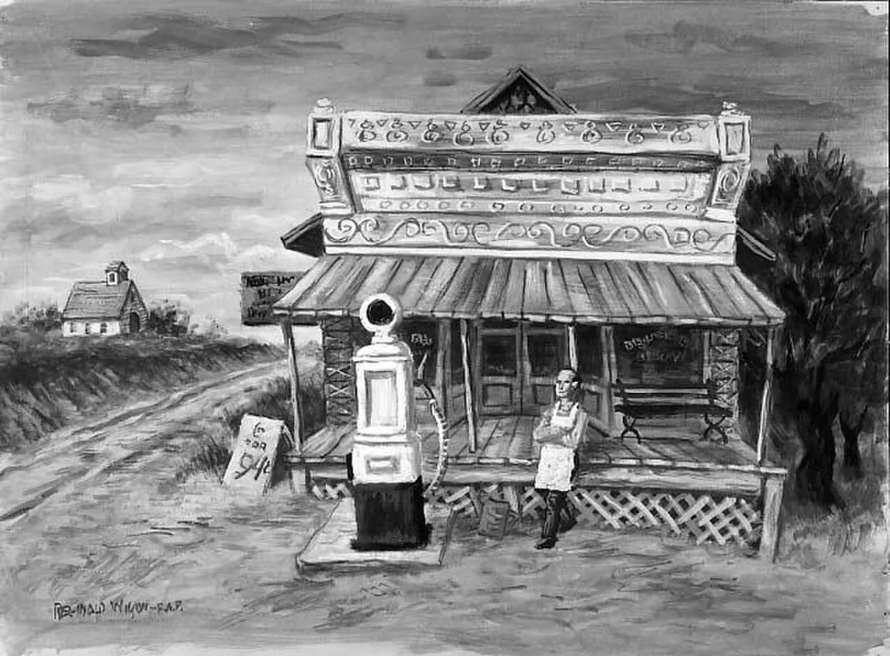 Country Store by Reginald Wilson