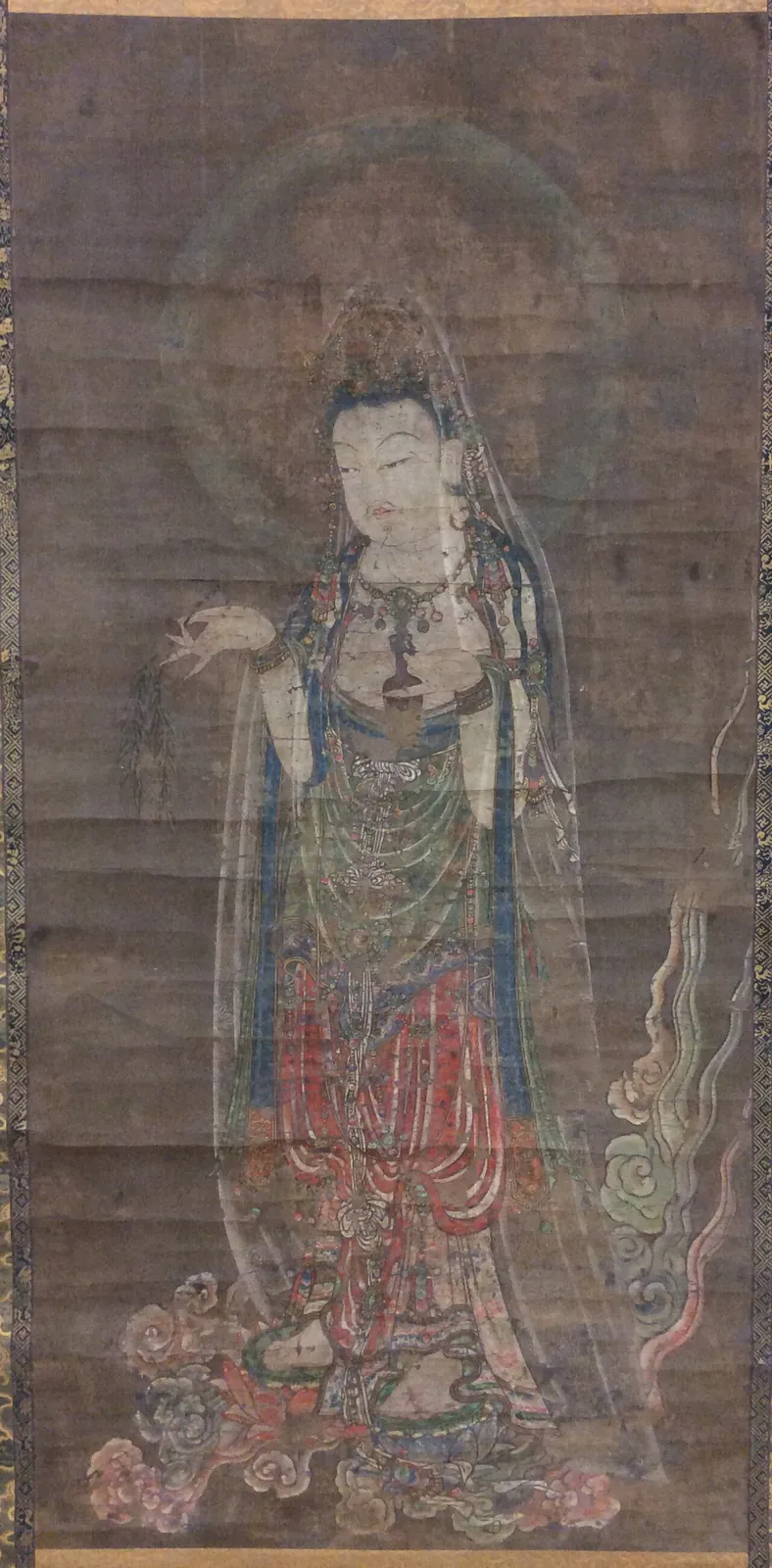 楊柳観音菩薩像 (Yōryū Kannon Bosatsu zō)|The Bodhisattva Willow Kannon (Avalokiteshvara) by Wu Daozi
