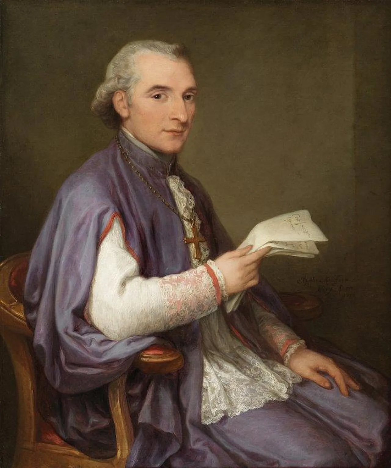 Monsignor Giuseppe Spina (1756–1828) by Angelica Kauffmann