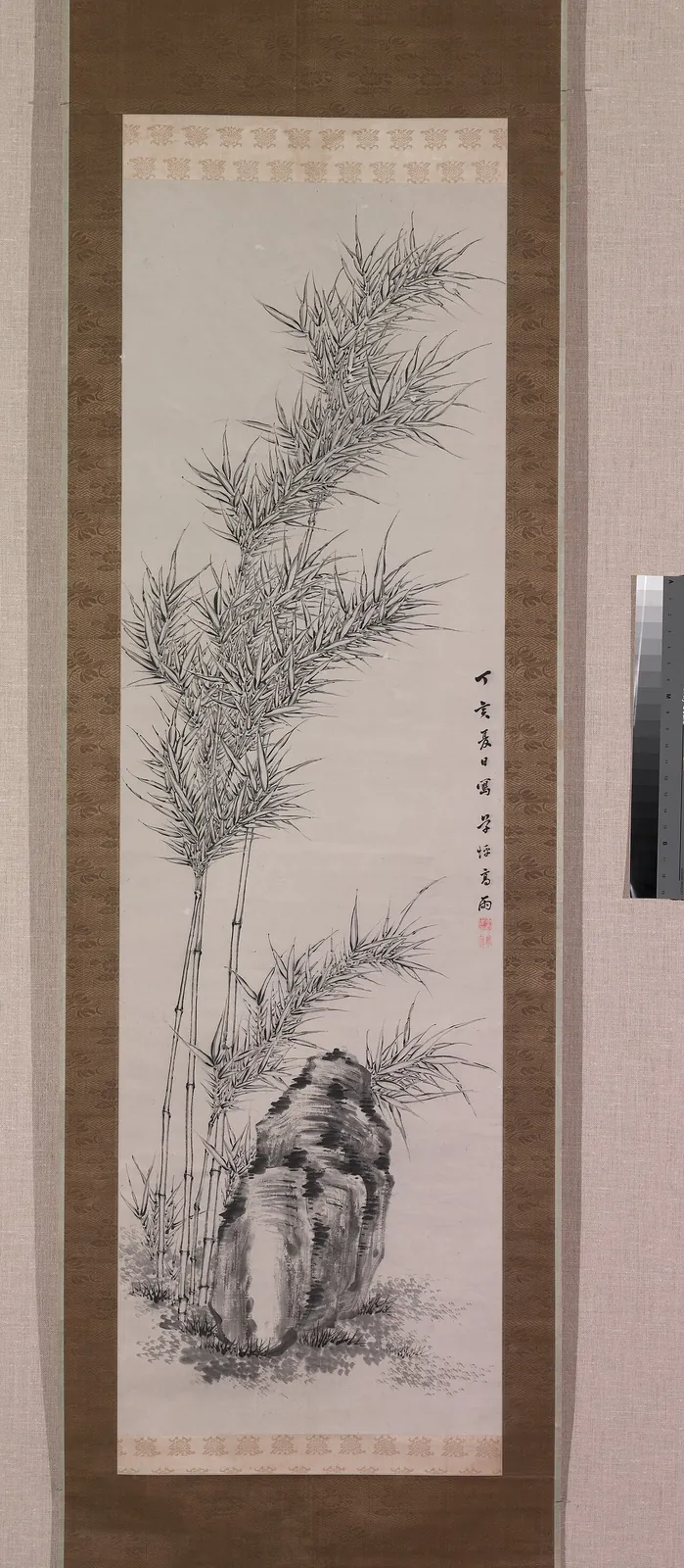 高橋草坪筆　墨竹図|Bamboo in Summer by Takahashi Sōhei